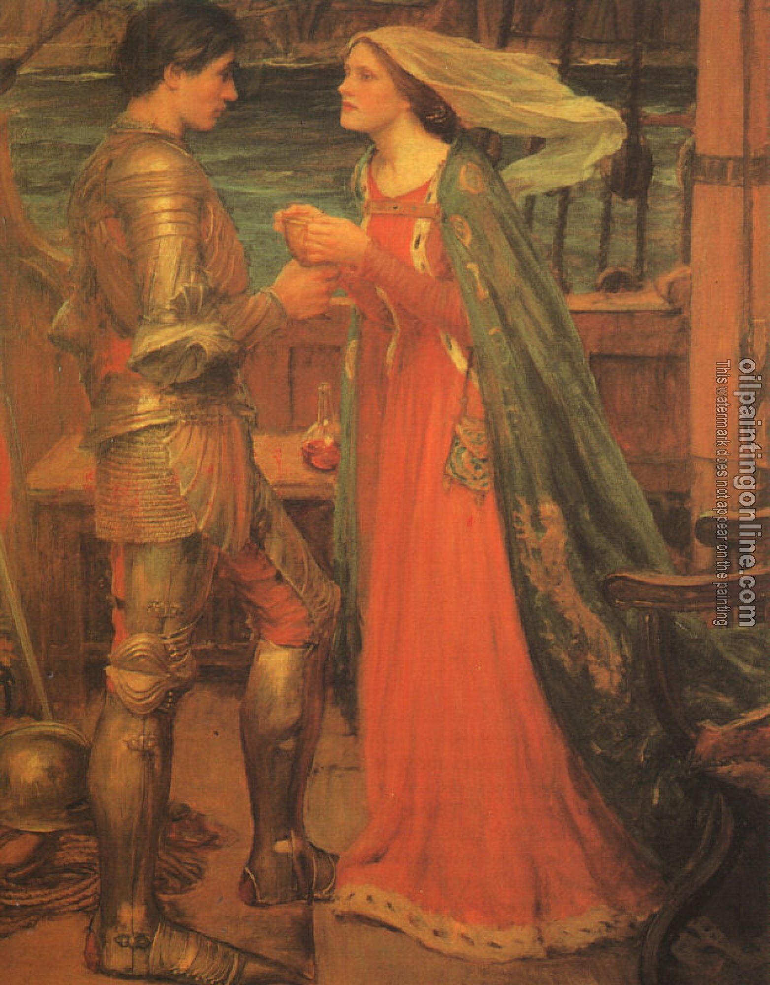 Waterhouse, John William - Tristram and Isolde